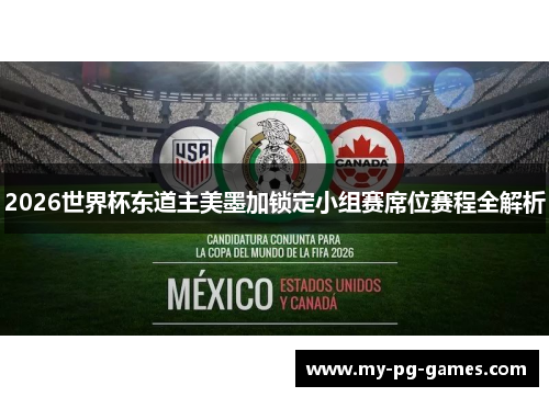 2026世界杯东道主美墨加锁定小组赛席位赛程全解析